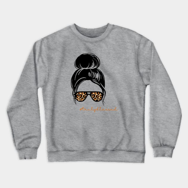 #trulyblessed Crewneck Sweatshirt by Benny Merch Pearl